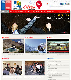 Sitio Web Turismo Coquimbo