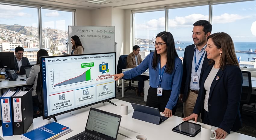 Applicatta se prepara para la Ley de Protección de Datos en diciembre 2026 y advierte: postergación no exime al sector público de cumplir