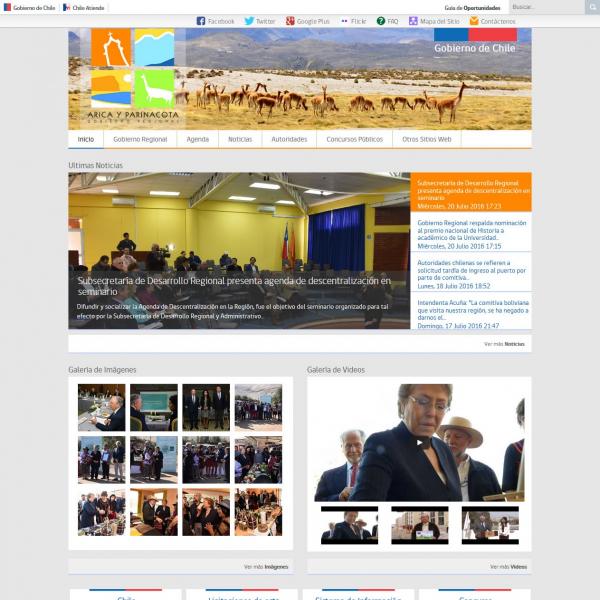 21. Gobierno Regional de Arica
